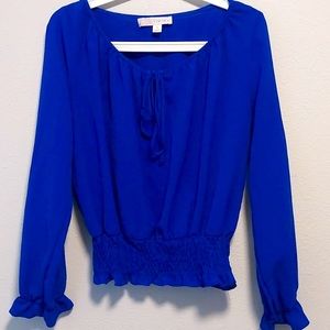 TIMING long sleeved blouse.